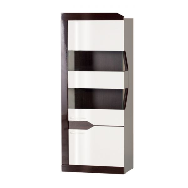 Гостиная «Ронда 1», 3252х1900х396 мм, модули 302, 304, 303, 301, 300, белый/венге