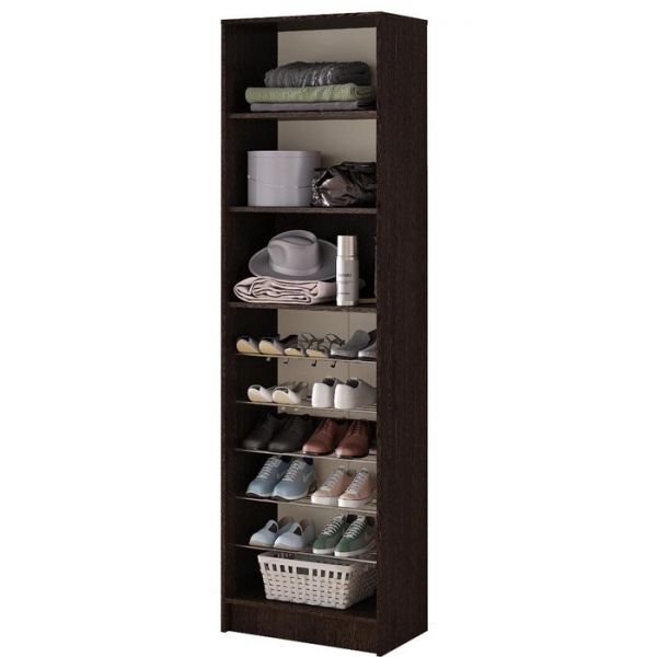 Обувница Некст 602х352х2056 венге/лоредо