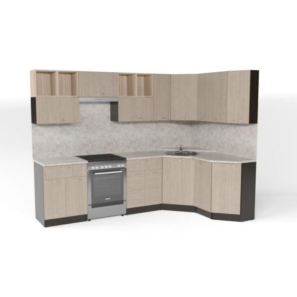 Кухонный гарнитур Надежда оптима 5 2700*1600 мм