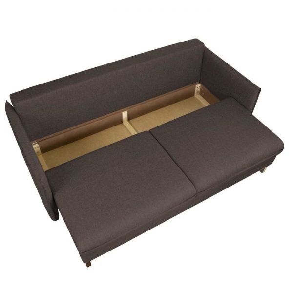 Диван "Матис" с подлокотниками, ткань рогожка Coral