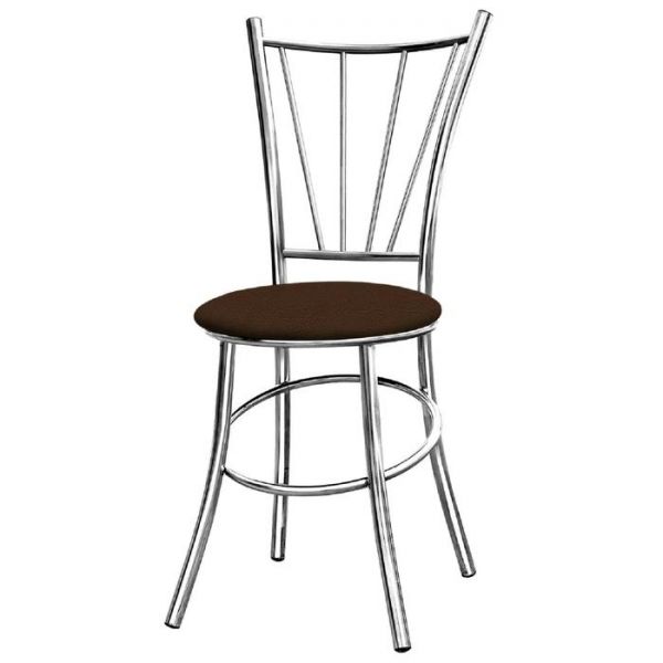 Стул «Квартет-R», 365 ? 440 ? 920 мм, хром, цвет ваниль