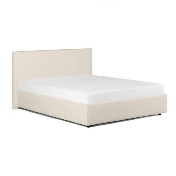 Кровать «Космопорт» с ПМ, 140х200 см, ортопедическое основание, цвет бежевый