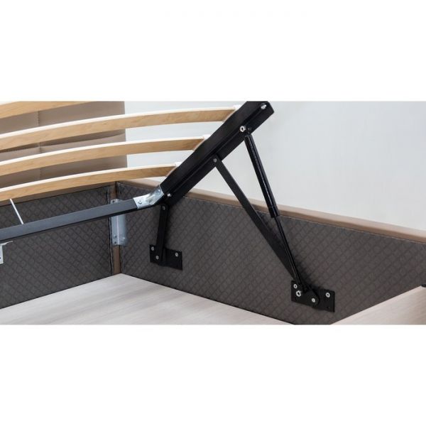 Кровать Хлоя, 1800х2000, ортопедическое осн+ПМ, Пегасо капучино/Бежево-коричневый