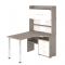 Стол компьютерный «СР 133» с надстройкой, 1010 ? 1300 ? 1750 мм, левый, нельсон / белый