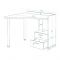 Стол СКМ-55, угол левый, 1100 ? 900 ? 810 мм, цвет белый жемчуг
