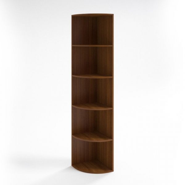 Шкаф угловой низкий НШ-13, 380х380х1153 мм, белый шагр