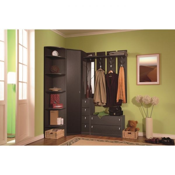 Вешалка «Комфорт 21», 780 ? 245 ? 1300 мм, цвет венге