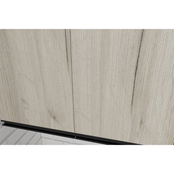 Кухонный угловой гарнитур Равенна прайм 2000х1100 Венге/Алмабра темная/Дуб браун