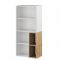 Шкаф-пенал Альберо настенный 550х309х1200 белый/дуб вотан