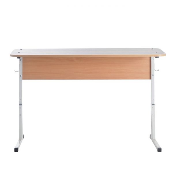 Стол ученический закруг. двухместный регулируемый по высоте ростовая группа №5-7