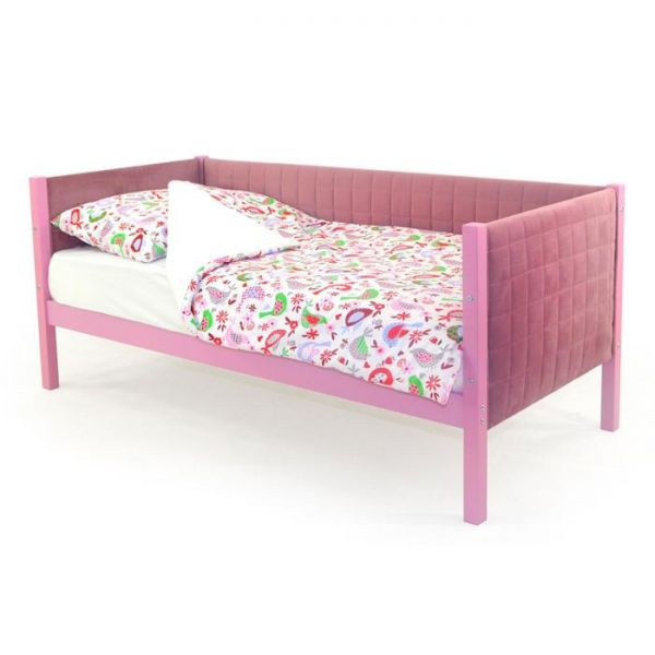 Детская кровать-тахта мягкая Svogen лаванда