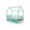 Детская кровать-домик Бельмарко Svogen мятный
