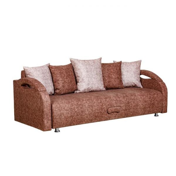 Диван прямой "Юпитер", " тефи коричневый"
