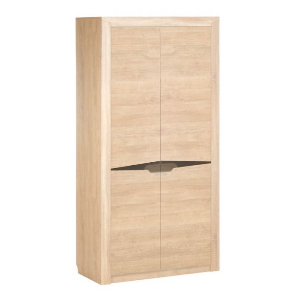 Шкаф 2ух створчатый Версаль-5  1060х516х2100 Дуб баррик