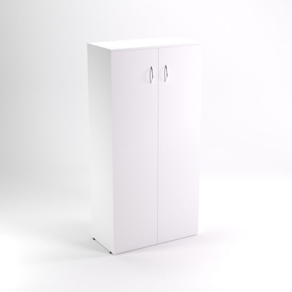 Шкаф для документов средний НШ-19, 760 ? 380 ? 1520 мм, белый шагр