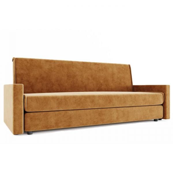 Диван прямой «Ретро», механизм книжка, велюр, цвет селфи 01