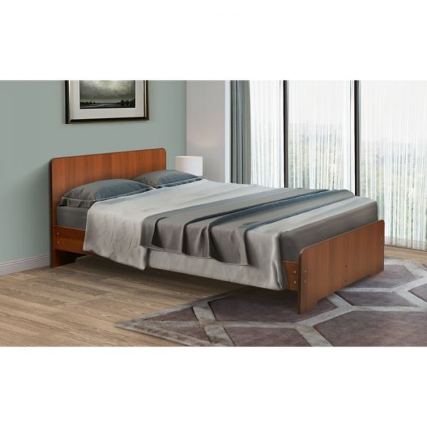 Кровать на уголках №5, 1200 ? 1900 мм, цвет итальянский орех