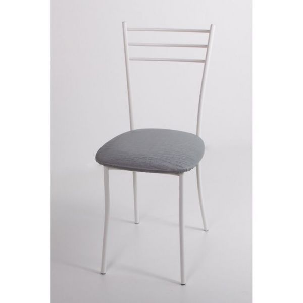 Стул на металлокаркасе Хлоя СТ белый/белый