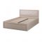 Кровать с основанием 1600 ВЕРОНА Дуб атланта/рамка МДФ дуб атланта с патиной
