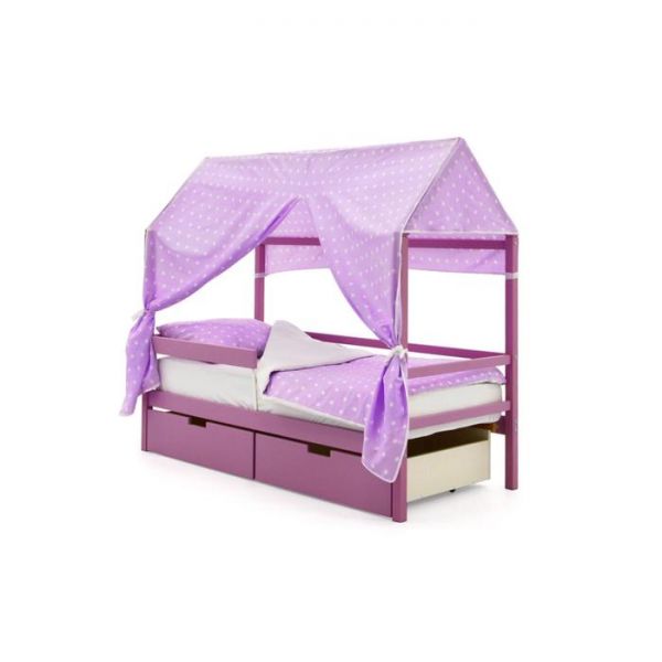Детская кровать-домик Бельмарко Svogen лаванда