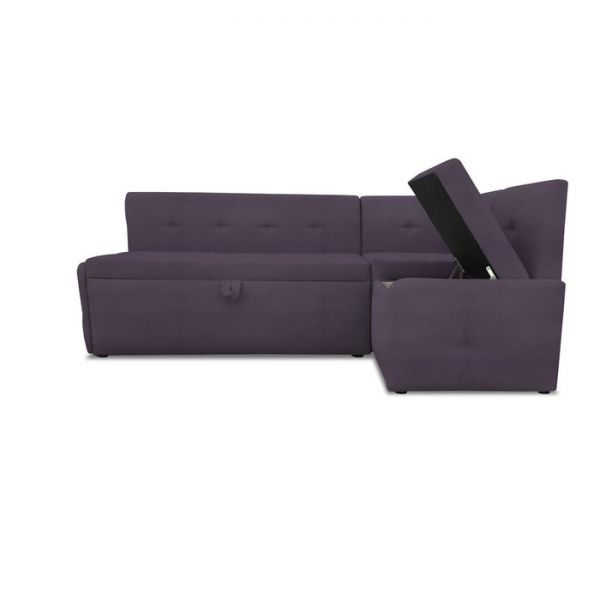 Кухонный уголок «Вена», механизм выкатной, искусственная кожа, цвет marvel berry