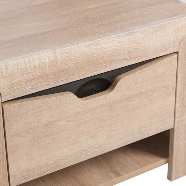 Тумба прикроватная Версаль-5  610х380з450 Дуб баррик