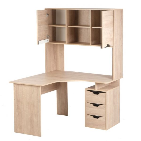 Компьютерный стол КЛ-1.3  1200х1200х1800 Дуб баррик