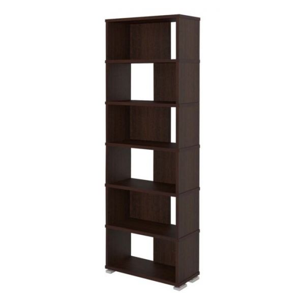 Стеллаж, 700 ? 300 ? 2130 мм, цвет венге