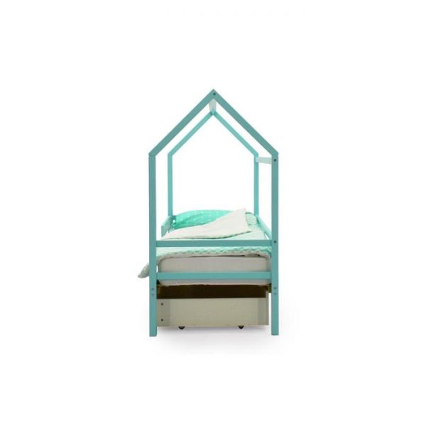 Детская кровать-домик Бельмарко Svogen мятный
