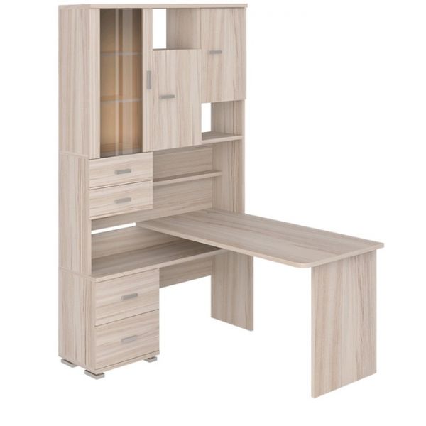 Стол компьютерный «СР 620/140», 1300 ? 1400 ? 2160 мм, левый, цвет карамель