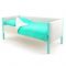Детская кровать-тахта мягкая Svogen мятно-белый
