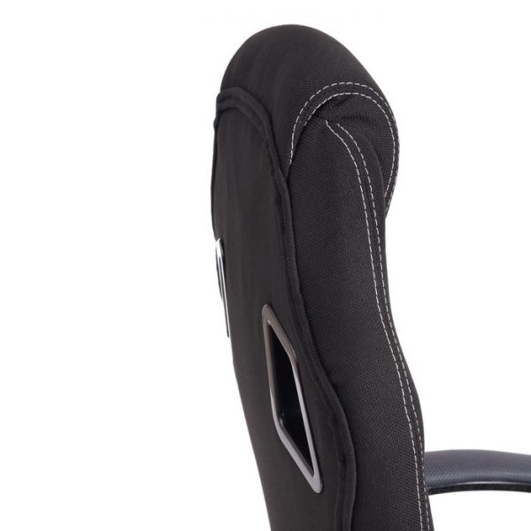 Кресло DRIVER ткань черный/серый 2603/12