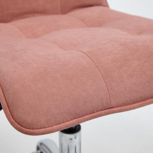 Кресло ZERO флок розовый 137