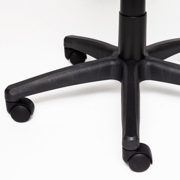 Кресло PARMA экокожа, черный/синий 36-6/36-39