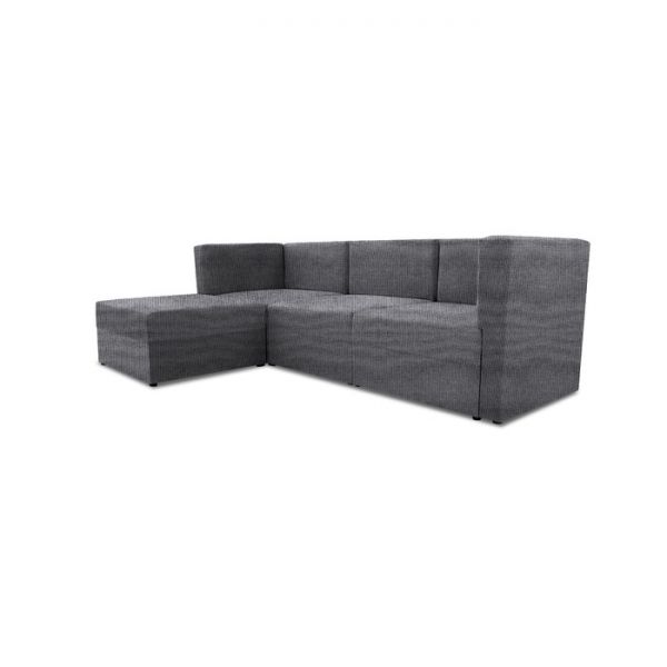 Диван модульный угловой «Бергамо», четыре секции, рогожка, цвет savana plus mocca