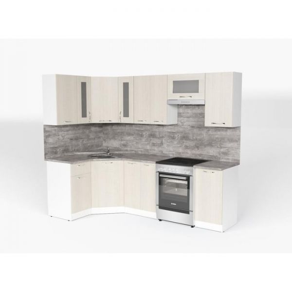 Кухонный гарнитур Лариса оптима 1 1300*2500 мм