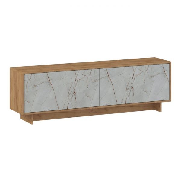 Гостиная Oskar mini 1600х343х500 Дуб золотой /Каспий Светлый