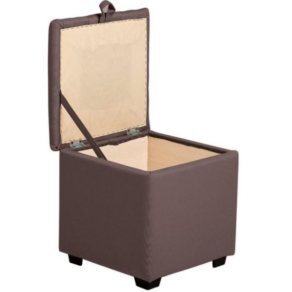 Пуф Осло мини 400х400х410 Рогожка DIMROSE