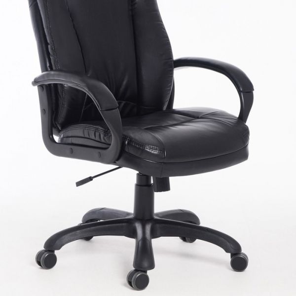 Кресло руководителя Бюрократ CH-879N, экокожа Venge Black