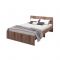 Кровать МОНА 1400х2000 ясень шимо темный