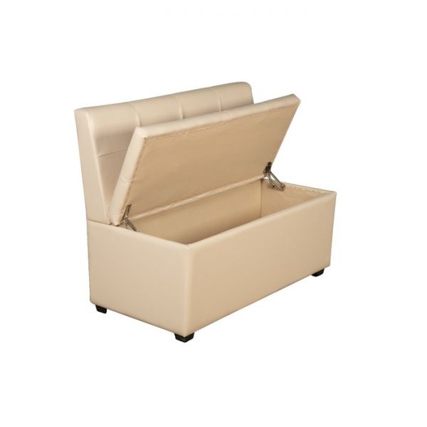 Кухонный диван "Уют-1,2", 1200x550x830, бежевый