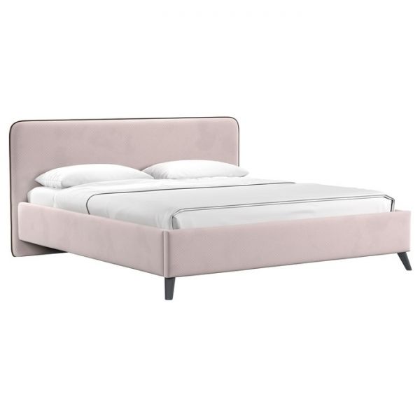 Кровать Миа, 1800х2000, ортопедическое осн+ПМ, Аватар/Пудровый