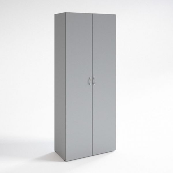 Шкаф для одежды НШ-10, 600 ? 380 ? 1890 мм, белый шагр