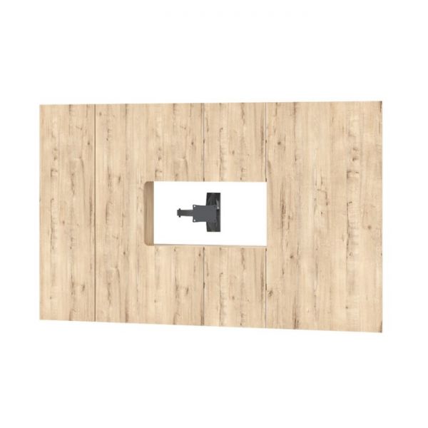 Панно с коробом под ТВ Сканди 1904х186х1200 дуб бунратти