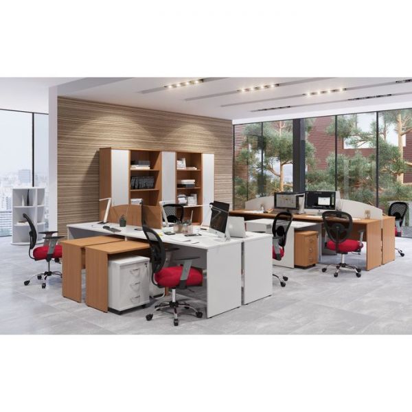 Стол письменный IMAGO СП-2 ясень шимо