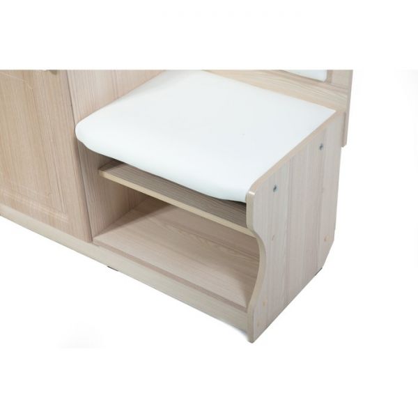 Банкетка №1, 900х430х920, Ясень/Милк