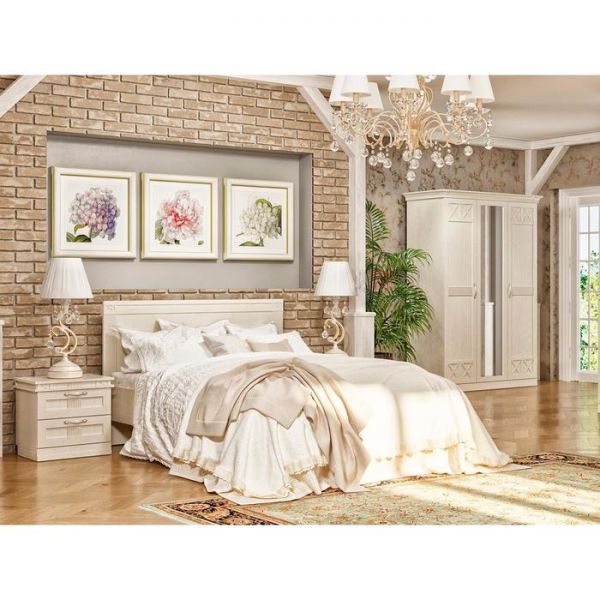 Тумба с 2-мя ящиками «Ольга 18», 500 ? 390 ? 510 мм, ЛДСП / МДФ, цвет валенсия