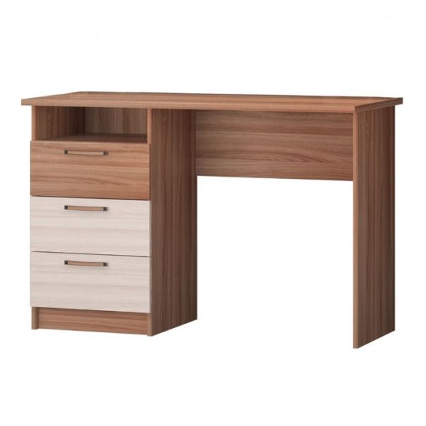 Стол письменный "Вояж", 1240х1240х802 мм, ясень тёмный, ясень светлый