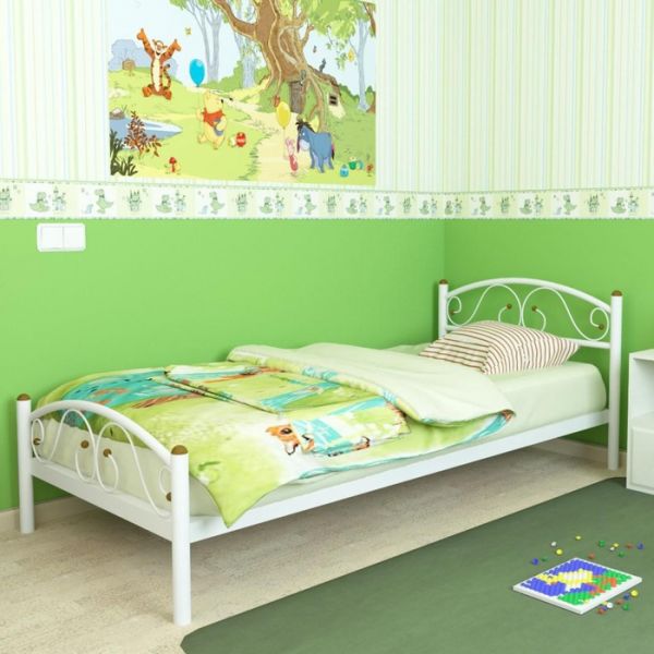 Кровать «Вероника Мини Плюс», 200 ? 80 cм, каркас белый