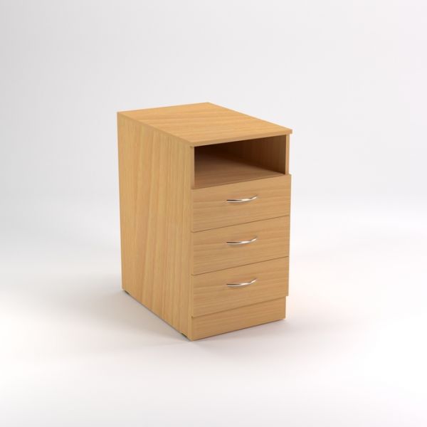 Тумба приставная ТСн4.7(16), 425х680х750 мм, белый шагр